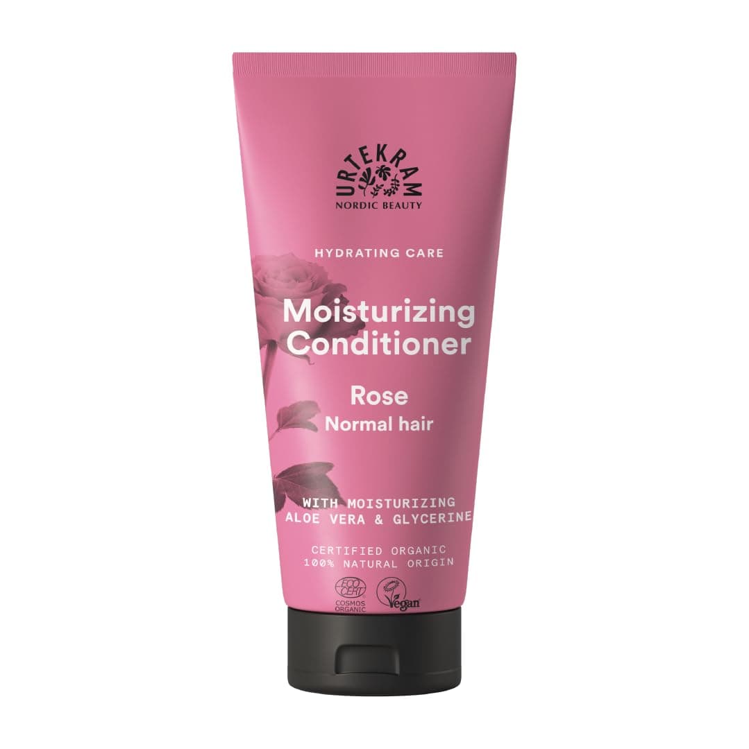 – Organic Rose Conditioner, Pink, 180 ml