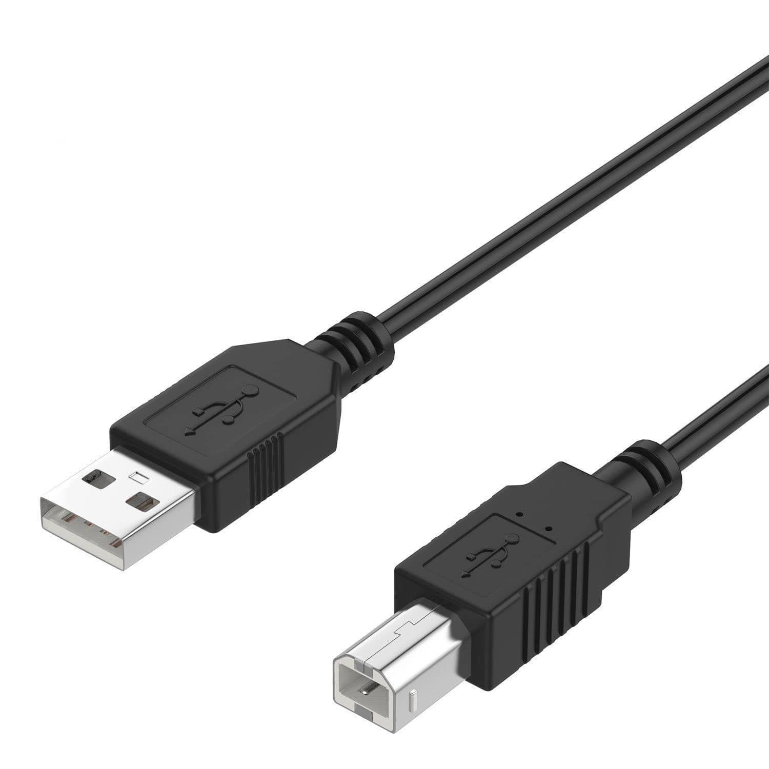 CJP-Geek 6ft USB Cable PC Laptop Notebook Data Sync Cord Replacement for Rongta RT RP326 RP850 RP850-W Rongta RPP820 Direct Thermal Receipt POS Printer RP326US RP850W RP850UP