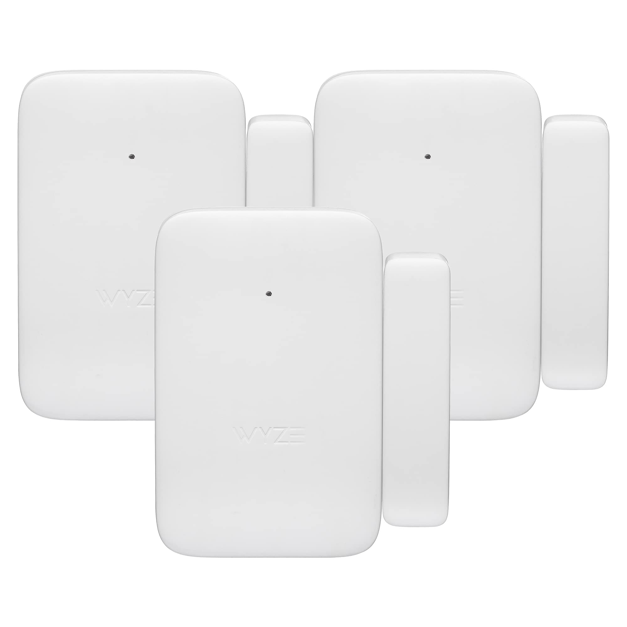 Wyze Home Security System Entry Sensor - Window and Door Entry Protection (3-Pack) Wyze Sense Hub required