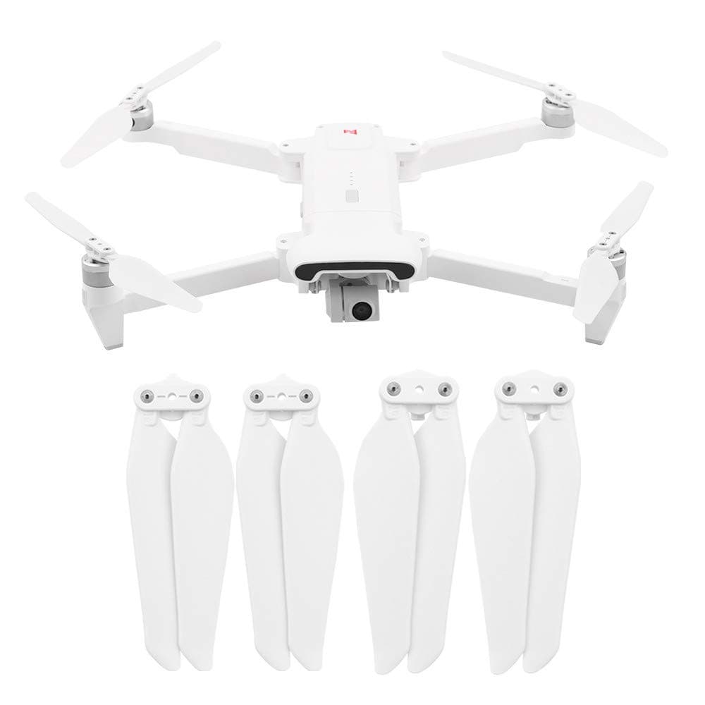 TANGON Quick Release Propeller Blade Prop Propellers Wings Drone Accessories Spare Part Pack for Xiaomi FIMI X8 SE RC Drone (White)