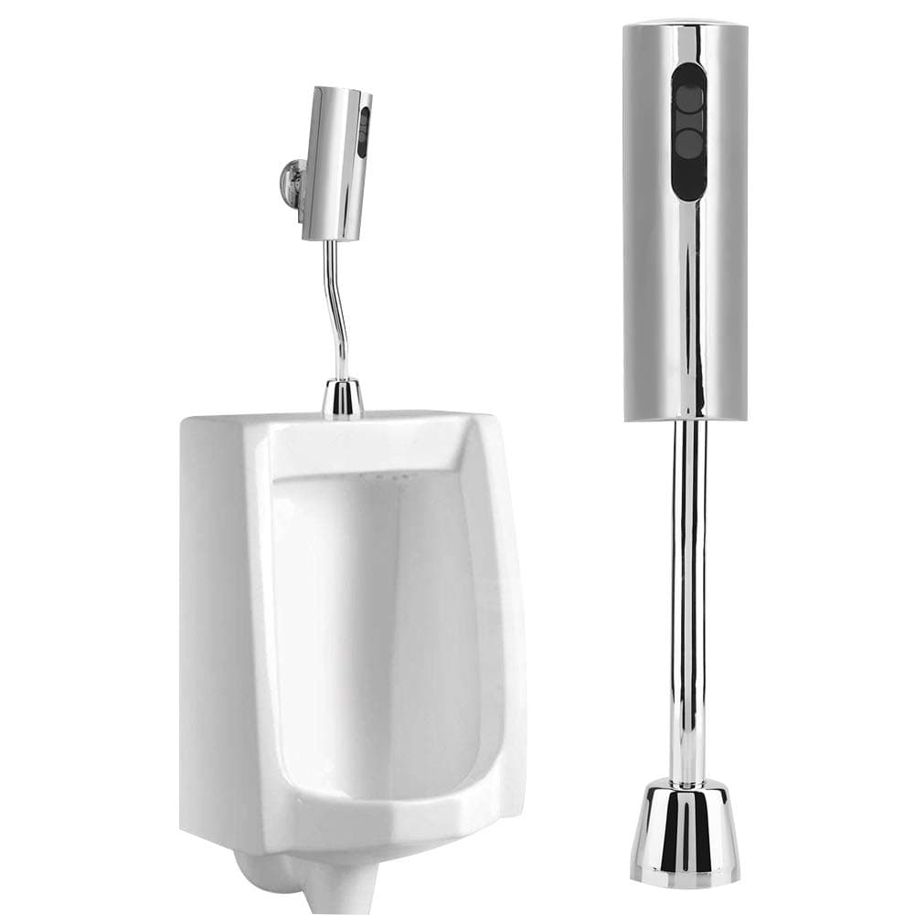 Automatic Sensor Urinal Flush Valve, Intelligent Faucet, Wall Mounted, Touchless, Water-Saving, Deodorization, Brass & Electroplated, Globe Valve, Urinal Flush Valves, Urinal Flush