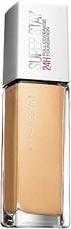 Maybelline New York Foundation, Superstay 24 Hour Longlasting Foundation, Lightweight Feel, Water and Transfer Resistant, 30 ml, Shade: 32, Golden