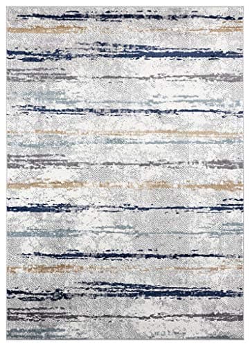 Luxe Weavers Abstract Multi Colored 5x7 Area Rug