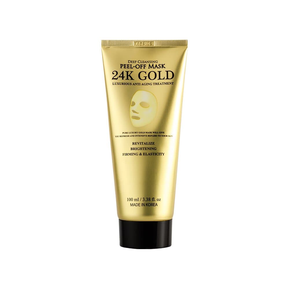 Deep Cleansing 24K Gold Peel-Off Mask (100 mL) Clarifying, Brightening, Anti-Aging