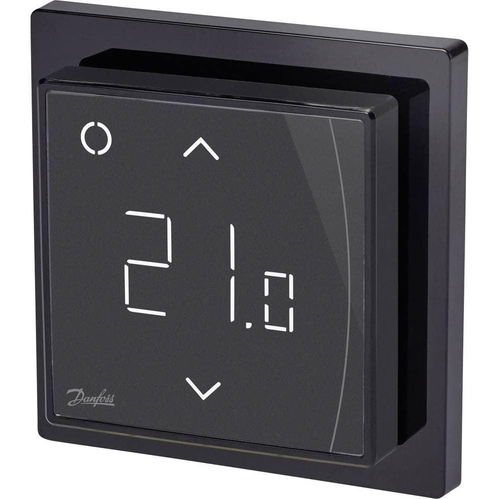 Danfoss 088L1143 ECTemp Smart programmable Timer Thermostat, Black, M