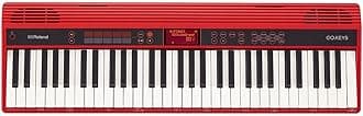 GO:KEYS 61-key Music Creation Piano Keyboard with Integrated Bluetooth Speakers (GO-61K)