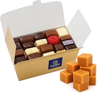 Leonidas Luxury Belgian Chocolate Gift Box (500 g Ballotin) – Assorted Pralines, Ganache, Truffles & Creams with FREE Fudge Slab | Premium Chocolatier Gift Selection