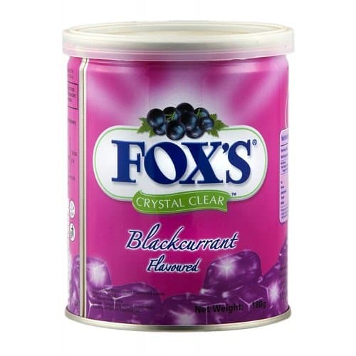 Candy Fox's Cristal Clear Blackcurrant 180 G