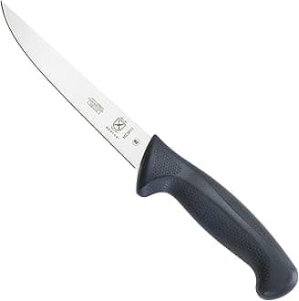 Millennia 6-Inch, Stainless Steel, 6" Boning Knife (Wide), Silver