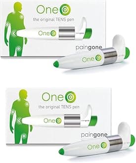 Twin PainGone One Pain Relief Pen Twin Pack - Instant Pain Relief | TENS Pain Reliever | Relief from Painful Conditions Like Arthritis, Sciatica, Back Pain, Fibromyalgia & spondylosis…