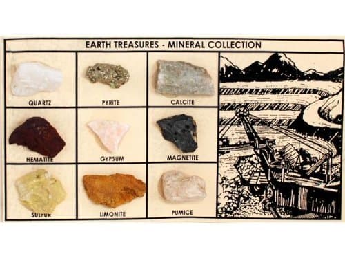 Earths Treasures Mineral Collection