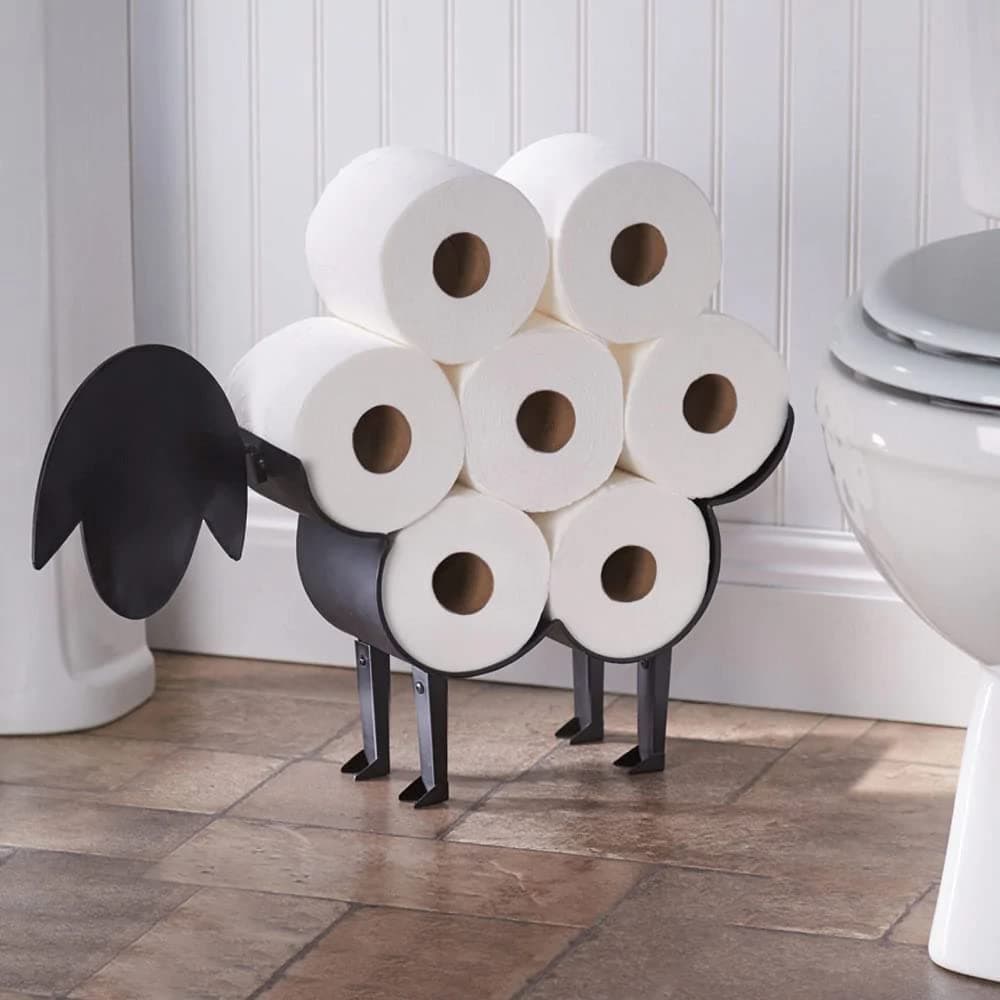 Baabara Toilet Roll Holder Sheep