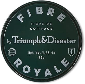 Fibre Royale Hair Styling Wax | Strong Hold Pomade for Thick Hair - Natural Finish for Men & Women, 95g