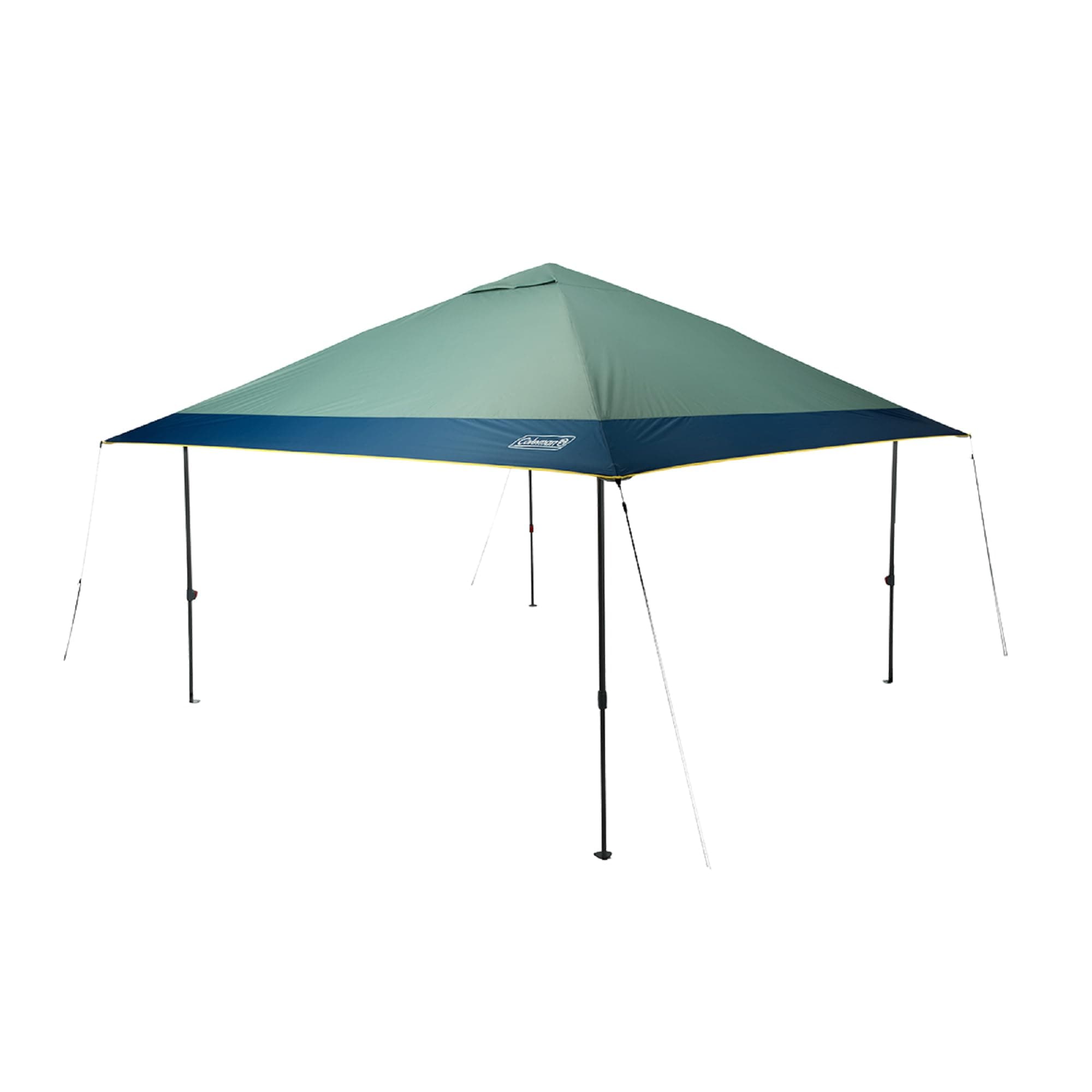 Coleman Oasis Instant Pop-Up Canopy Tent with Side Wall Attachment, Portable Shelter with Easy Setup & Takedown, Wheeled Carry Bag Included, 10x10/13x13ft Sizes