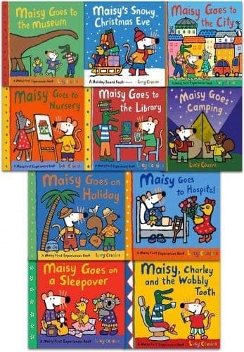 Maisy Mouse First Experiences 10 Books Collection Set by Lucy Cousins