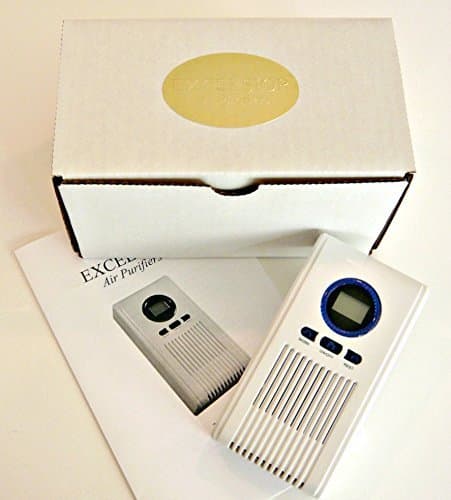 Ozone Generator Ionic Air Purifier. Programmable On Off Cycle Air Cleaner. Portable Versatile Plug in Unit. Simple Automatic Machine. For Odors, Mold, Mildew and Smokers. T58 By Excelsior