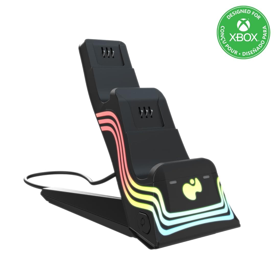 Xbox AFTERGLOW WAVE - DUAL CHARGER Black