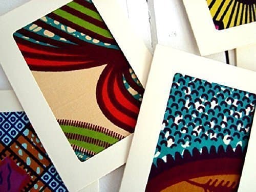 10 African wax print wedding invites