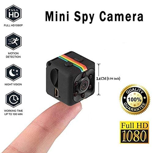 MENYANG Spy Hidden Wireless Mini Camera 1080P HD Portable MINI Security Camera with Night Vision/Motion Detection,Perfect Indoor Covert Security Camera for Home,Office, Car, Drone Etc.
