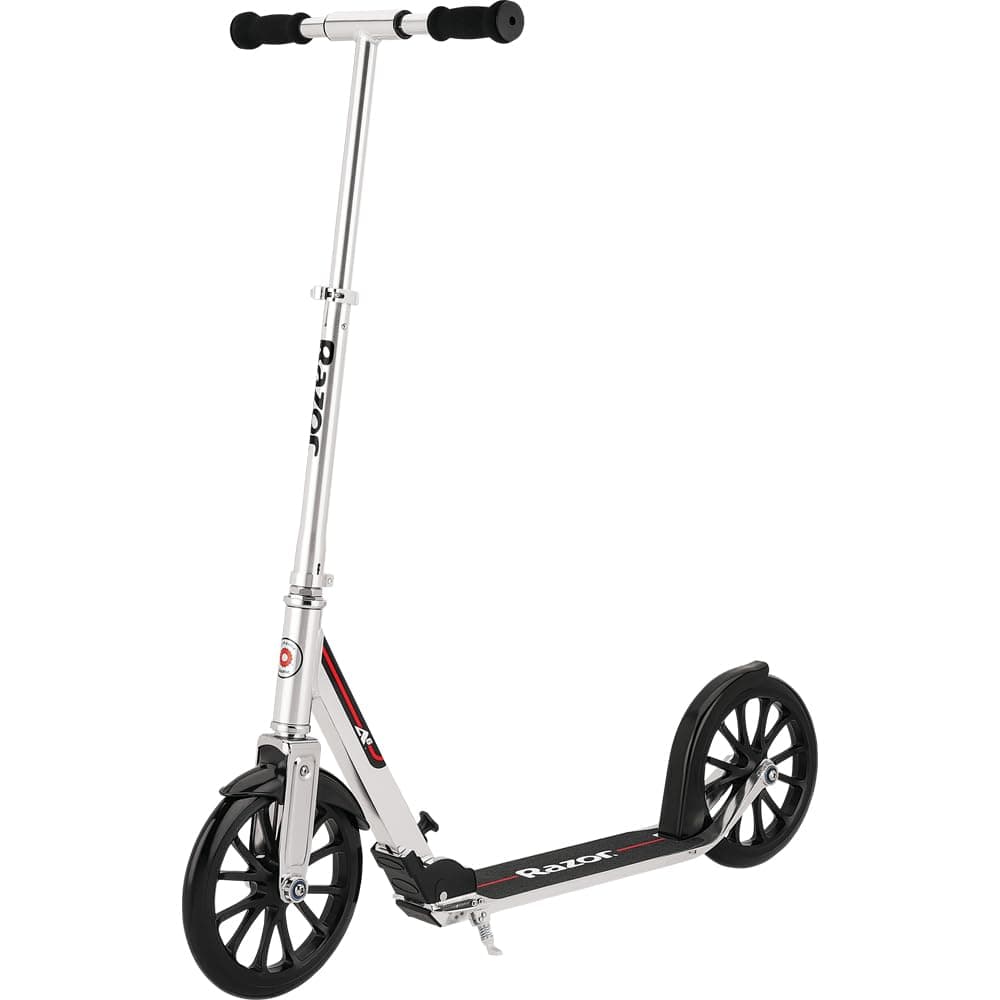 Razor A6 Kick Scooter for Kids Ages 8+ - Extra-Tall Handlebars & Longer Deck, 10" Urethane Wheels, Anti-Rattle Technology, for Riders Up to 220 lbs