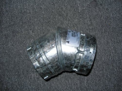 Ameri-Vent 4 Adjustable 45 Degree Elbow B-Vent Gas Vent by AmeriVent