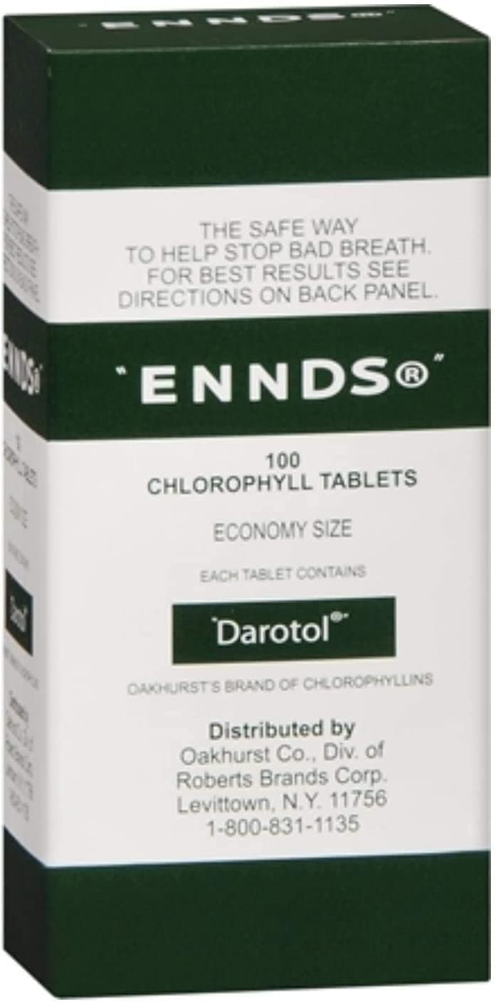 Chlorophyll Tablets 100 Tablets (Pack of 4)