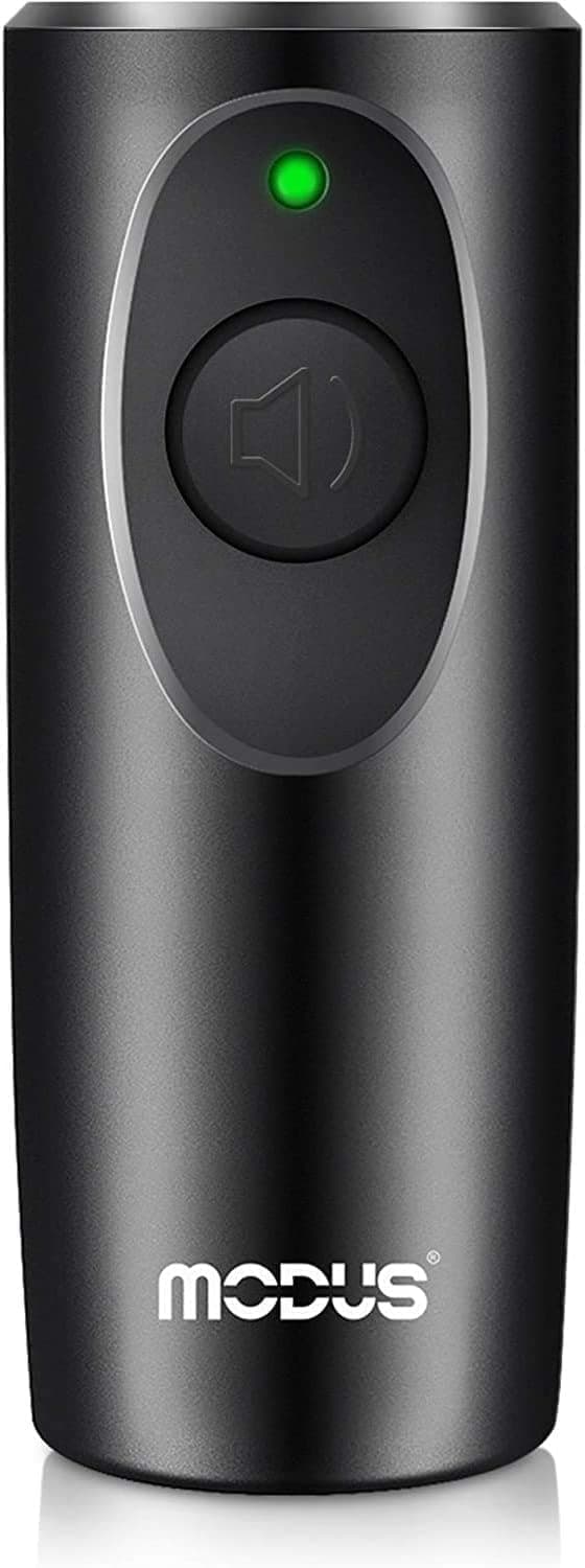 MODUS Anti Barking Device, Dog Barking Deterrent Devices,Dog Trainer,16.4 Ft Large Control Range,Safe to Use,Indoor & Outdoor,Battery Included