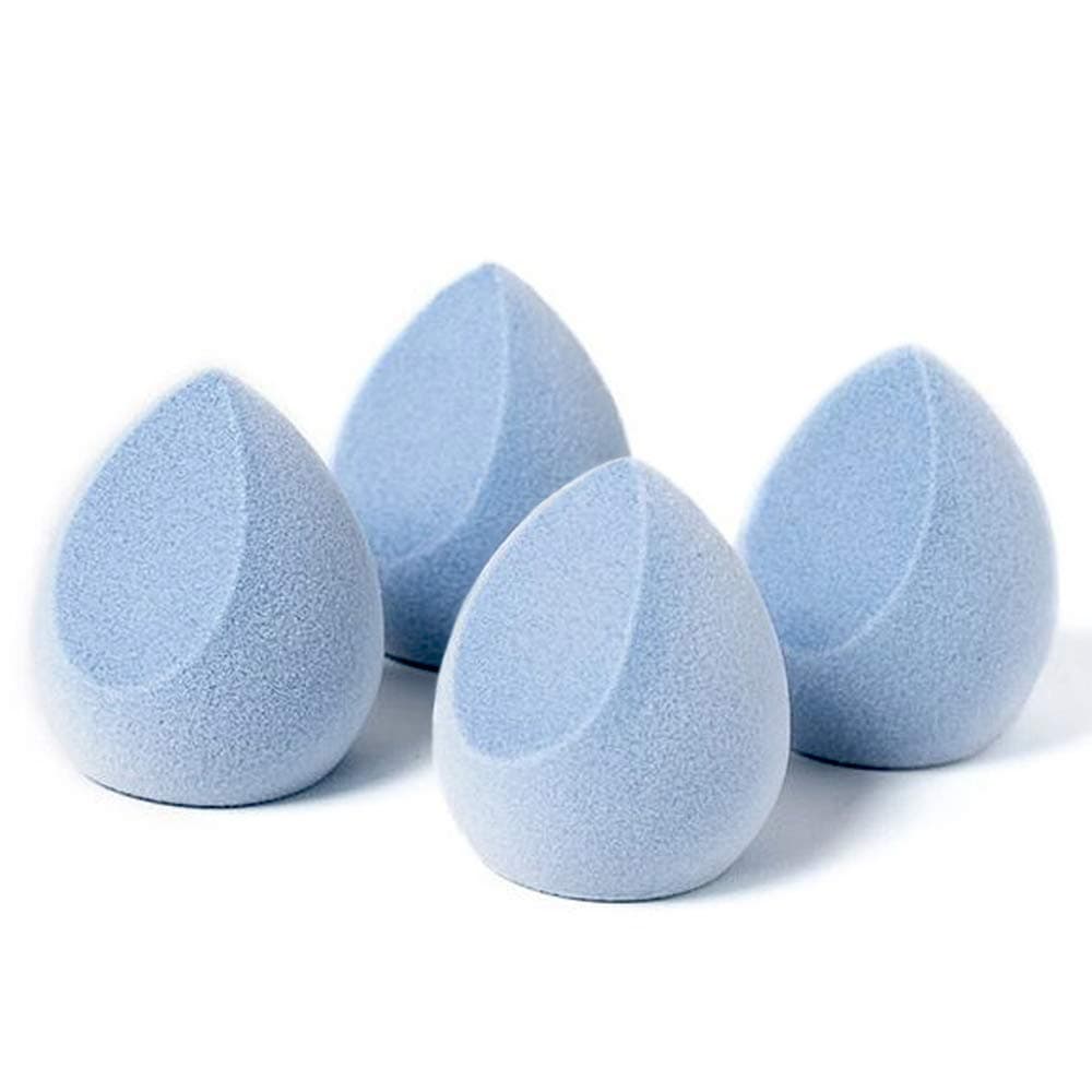 Makeup Sponge blender Microfiber Velvet Makeup Sponge, Dual Layer Technology, Flawless Makeup Blender for Foundations, Powders and Creams (4pcs)