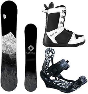 System MTN and APX Complete Men's Snowboard Package