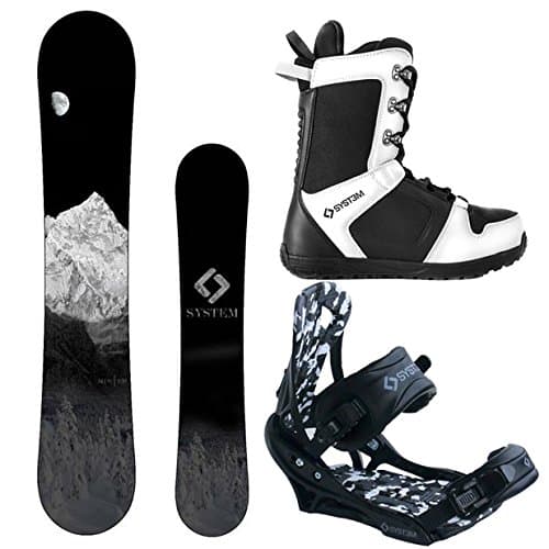 MTN and APX Complete Men's Snowboard Package