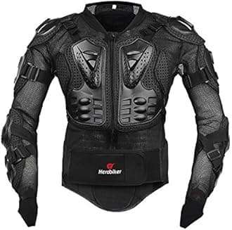 HEROBIKERMotorcycle Full Body Armor Jacket spine chest protection gear Motocross Motos Protector Motorcycle Jacket 2 Styles
