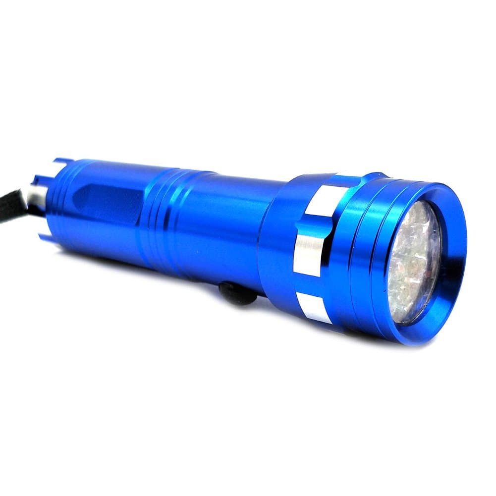 14 LED Flash Light Leak Detection Detector Kit Safety Glasses With Fluorescent Oil Air Conditioning A/C Gas UV