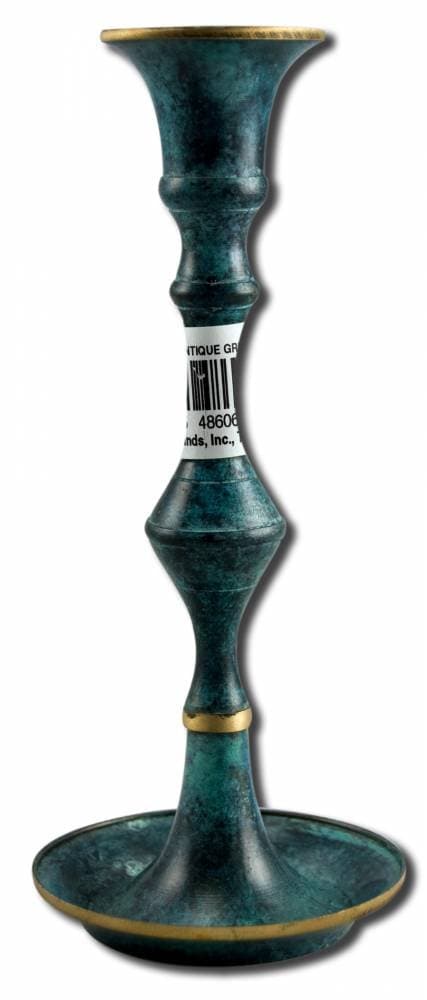 7 Antique Green Finish Taper