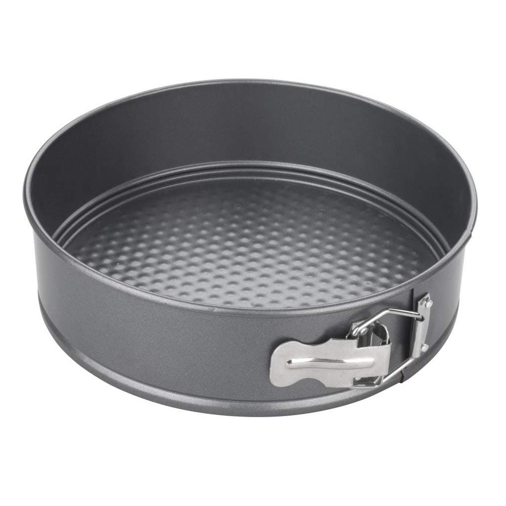 Chef Aid Non-Stick Spring Form Cake Tin, Round Cake pan with Loose Base for Easy Release, handwash, Fridge and Freezer Safe, 24.6cm x 6.8cm