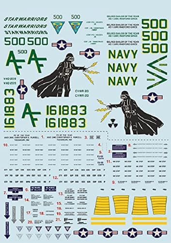 Print Scale 48-193 - 1/48 EA-6B Prowler Part 1 Scale Decal for Aircraft