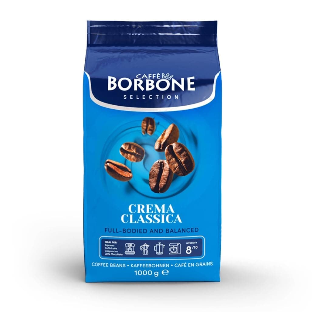 CAFFE BORBONE BEANS CREMA CLASSICA INTENSITY 8