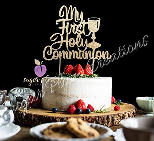 My First Holy Communion Cake Topper