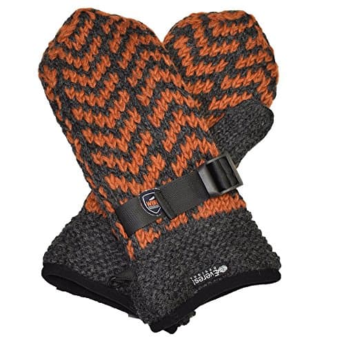 Everest Designs Unisex Shackleton Tecmitts, Orange, One Size