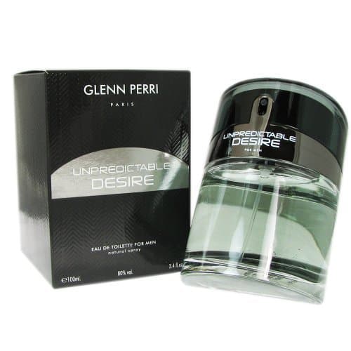 Glenn Perri Unpredictable Desire Eau De Toilette Spray for Men, 3.4 Ounce