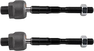 TRQ Front Inner Tie Rod Set 2 Piece Compatible with 2012-2013 Infiniti FX35 13 Infiniti FX37 12-13 FX50 14-17 QX70