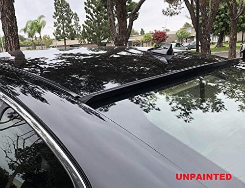 JR2 UNPAINTED Compatible with 2013 2014 2015 2016 2017 2018 2019 Lexus IS250 IS300 IS350 XE30 Rear Window Roof Spoiler