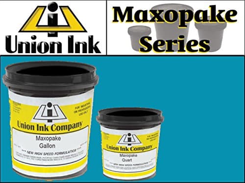 Union Maxopake - Plastisol Screen Printing Ink - Bright Blue (Quart)
