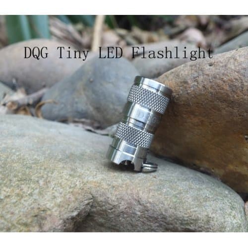 DQG SPY CREE XP-G2 R5 1A Cool White Tiny Titanium LED Flashlight