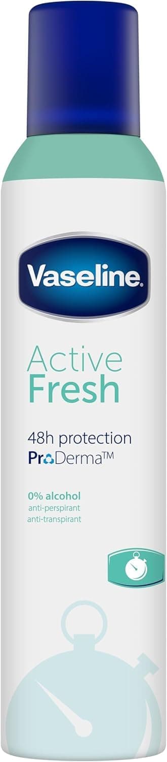 Active Fresh Antiperspirant Deodorant Aerosol, 250 ml