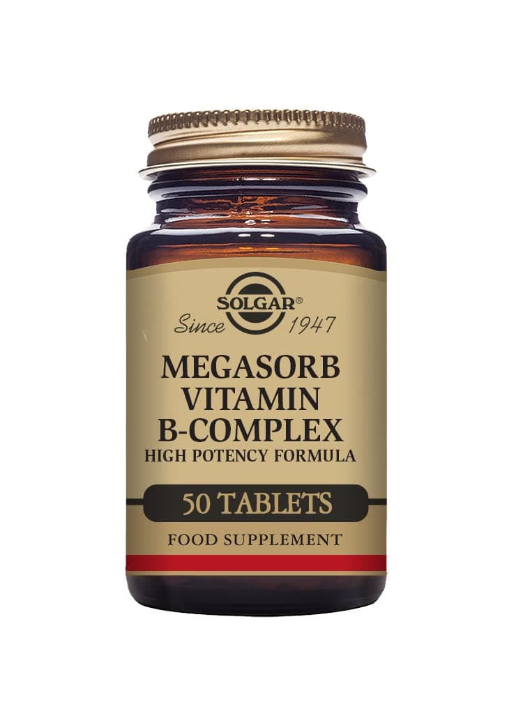 Megasorb B-complex""50"" Tablets, 50 Count