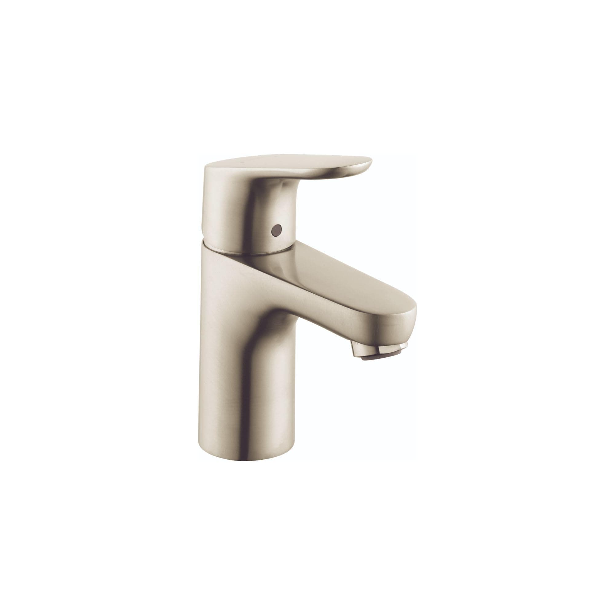 Focus Modern Upgrade Easy Clean 1-Handle 1 7-inch Tall Bathroom Sink Faucet in Brushed Nickel, 04371820