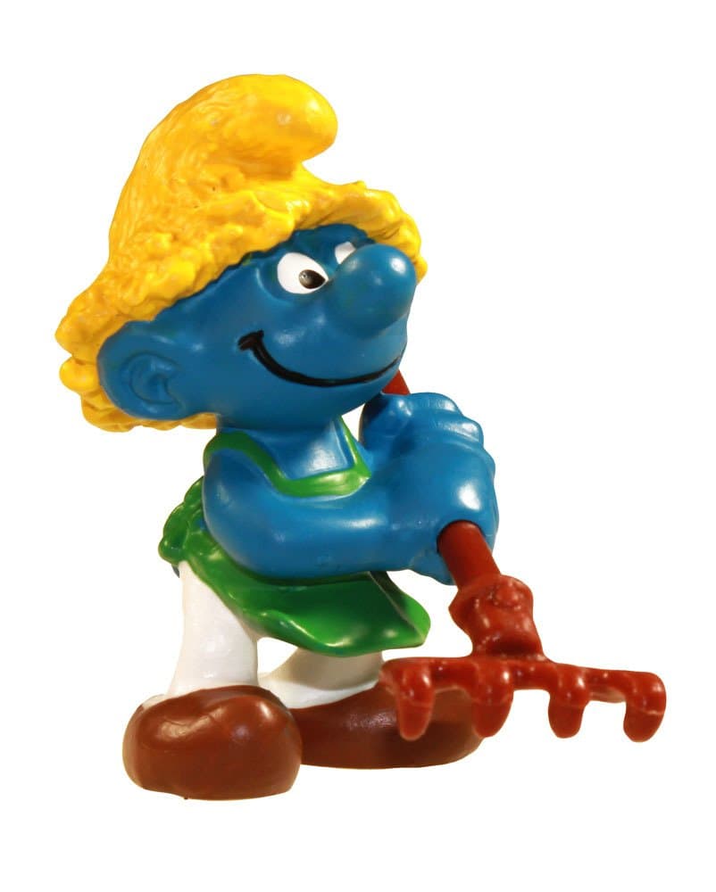 Schleich 21009 - Gardener Smurf with rake
