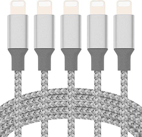 USB Type C Cable YJan 4 Pack(3FT 6FT) Fast Charging Nylon Braided Changer USB C to USB A Sync & Charging Cord Compatible with Samsung Galaxy S9 S8 Note 8 LG V30 G6 G5 Pixel Nintendo Switch-Silver