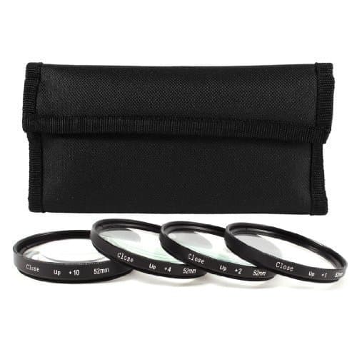 Numex 52mm Close Up Lens Filter Kit For Nikon D3000/D3200/D40/D3300