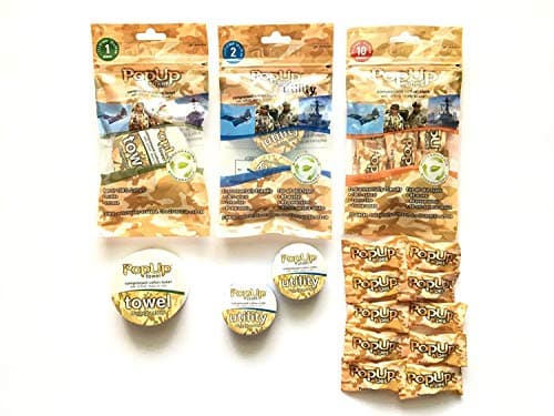 PopUp Towels - Variety Pack - Camo Bag